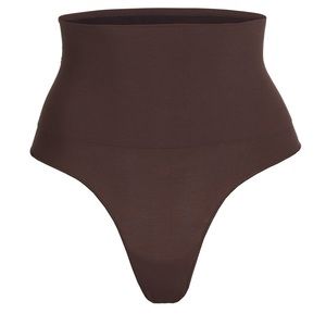 SKIMS CORE CONTROL THONG in Cocoa